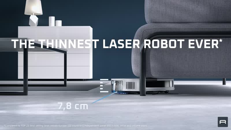 Robotický vysavač X-PLORER S70+ Animal Laser RR8497WH