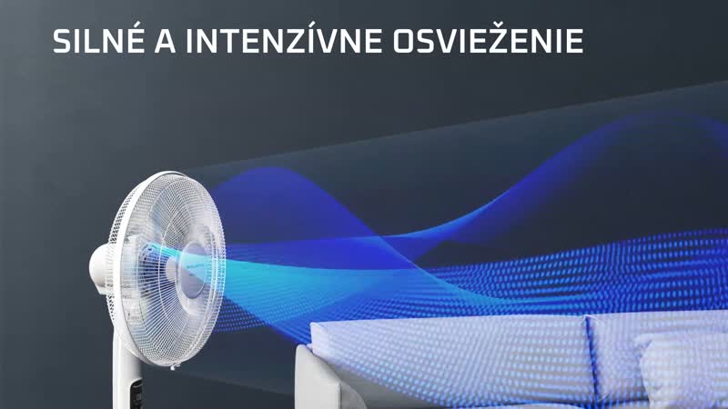 Stojanový ventilátor Rowenta Turbo Silence VU5450F0